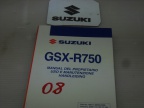 MANUALE USO MANUTENZIONE SUZUKI GSX-R750 '08