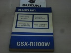 MANUALE USO MANUTENZIONE SUZUKI GSX-R1100W