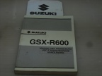 MANUALE USO MANUTENZIONE SUZUKI GSX-R600