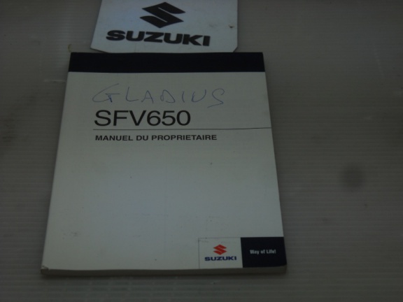 MANUALE USO MANUTENZIONE SUZUKI SFV650
