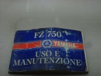 MANUALE USO MANUTENZIONE YAMAHA FZ750