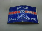 MANUALE USO MANUTENZIONE YAMAHA FZ750