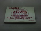 MANUALE USO MANUTENZIONE YAMAHA XTZ750