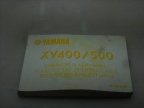 MANUALE USO MANUTENZIONE YAMAHA XV400/500
